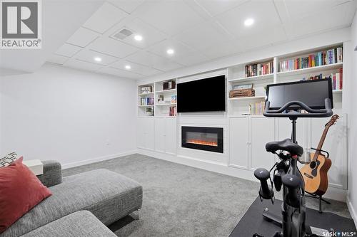 1125 2Nd Street E, Saskatoon, SK - Indoor With Fireplace