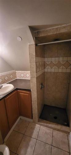 Three piece bathroom upstairs - 817 12Th Street, Brandon, MB - Indoor Photo Showing Bathroom
