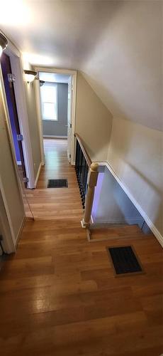 Upper view from staircase - 817 12Th Street, Brandon, MB - Indoor Photo Showing Other Room