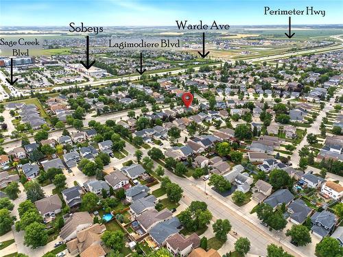 264 De La Seigneurie Boulevard, Winnipeg, MB - Outdoor With View