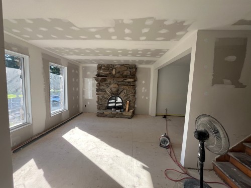 Salon - 932 Rue Principale, Prévost, QC - Indoor Photo Showing Other Room With Fireplace