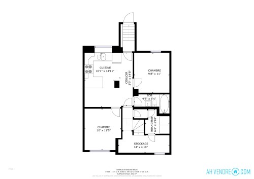 Floor Plan - 8800  - 8804 Rue St-Hubert, Montréal (Ahuntsic-Cartierville), QC 