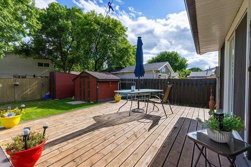 66 Hawkins Cr, Winnipeg, MB - Outdoor With Deck Patio Veranda With Exterior