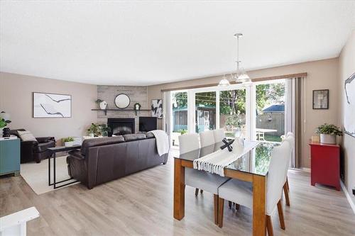 66 Hawkins Cr, Winnipeg, MB - Indoor Photo Showing Other Room With Fireplace