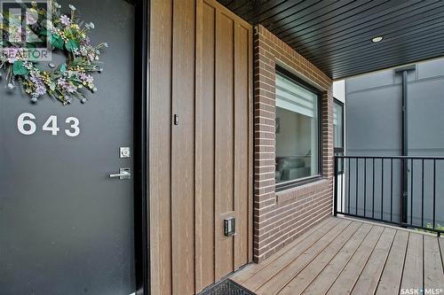 643 Evergreen Boulevard, Saskatoon, SK - Outdoor With Deck Patio Veranda With Exterior