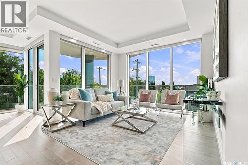 306 637 University Drive, Saskatoon, SK - Indoor Photo Showing Living Room