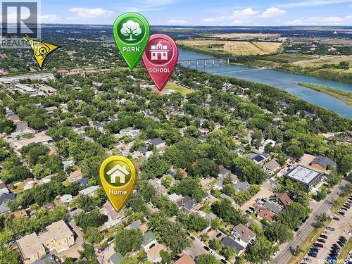 617 7Th Avenue N, Saskatoon, SK - Outdoor With Body Of Water With View