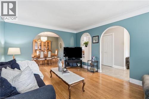 377 Carson Drive, Hamilton, ON - Indoor Photo Showing Living Room