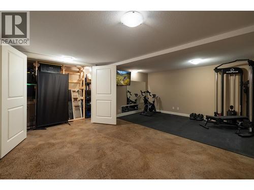 7261 Silver Ridge Drive, Vernon, BC - Indoor Photo Showing Gym Room