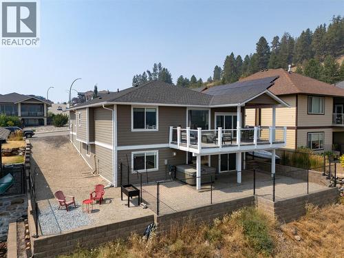 Plenty of outdoor areas to utilize - 7261 Silver Ridge Drive, Vernon, BC - Outdoor With Deck Patio Veranda
