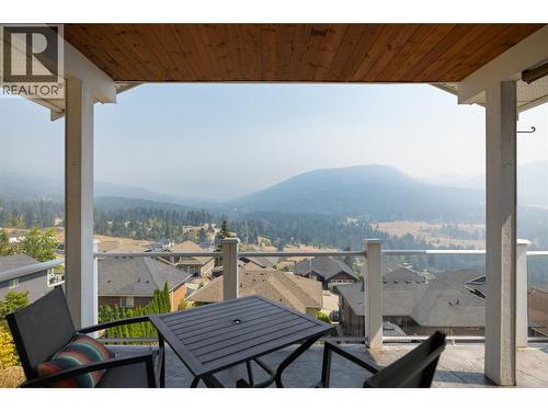 Mountain views - 7261 Silver Ridge Drive, Vernon, BC - Outdoor With Deck Patio Veranda With View