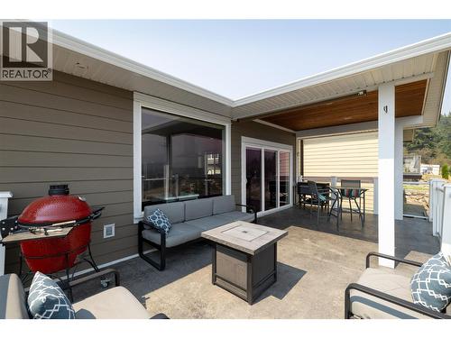 Daylight deck - 7261 Silver Ridge Drive, Vernon, BC - Outdoor With Deck Patio Veranda With Exterior