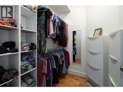 Shelves and drawered walk in - 