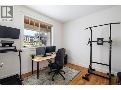 Bedroom #2 Or Office - 7261 Silver Ridge Drive, Vernon, BC - Indoor Photo Showing Gym Room