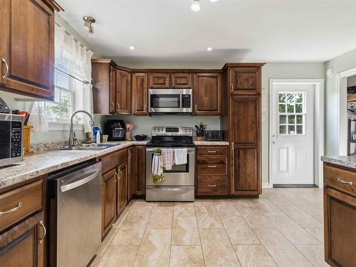 13 Nick Drive, Pine Grove, NS - Indoor Photo Showing Kitchen With Double Sink