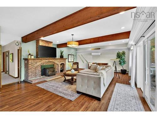 32 Halfway Lake Drive, Hammonds Plains, NS - Indoor Photo Showing Living Room With Fireplace