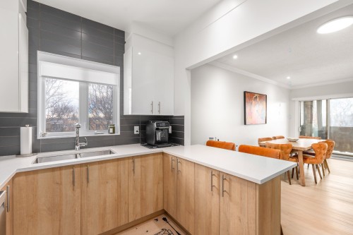 Kitchen - 55-435 Boul. Dagenais E., Laval (Vimont), QC - Indoor Photo Showing Kitchen With Double Sink