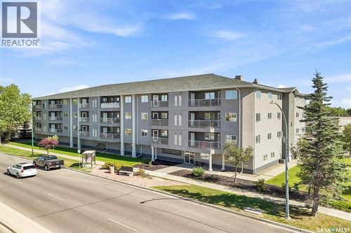 106 6345 Rochdale Boulevard, Regina, SK - Outdoor With Balcony With Facade