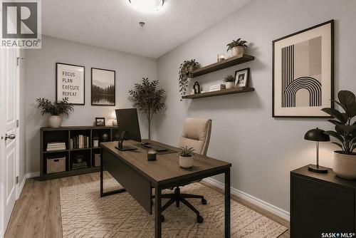106 6345 Rochdale Boulevard, Regina, SK - Indoor Photo Showing Office