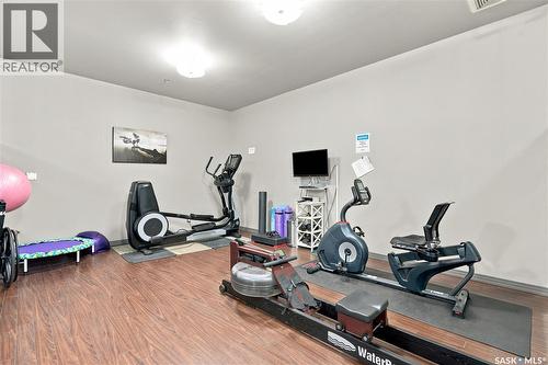 206 225 Maningas Bend, Saskatoon, SK - Indoor Photo Showing Gym Room