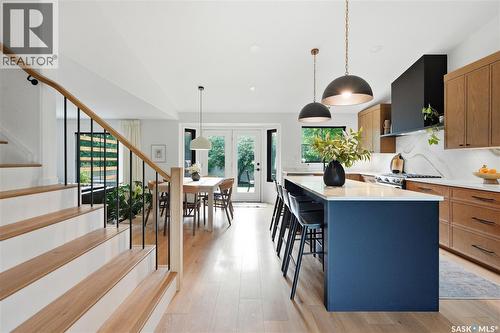 110 Mcfarland Place, Saskatoon, SK - Indoor Photo Showing Kitchen With Upgraded Kitchen
