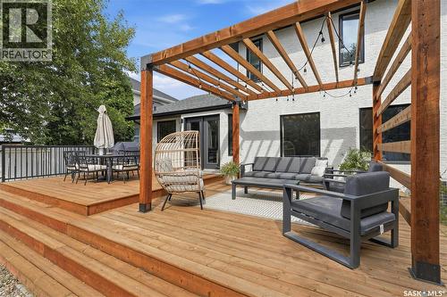 110 Mcfarland Place, Saskatoon, SK - Outdoor With Deck Patio Veranda With Exterior