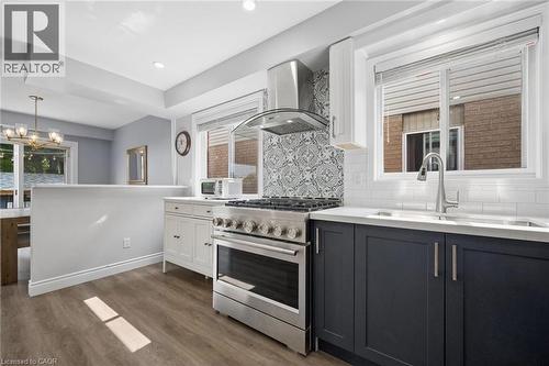63 Starview Crescent, Guelph, ON - Indoor Photo Showing Kitchen With Double Sink With Upgraded Kitchen