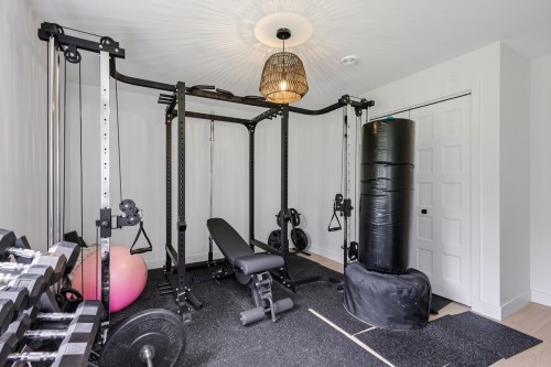 Chambre à coucher - 12 Rue Stone Haven, Lac-Brome, QC - Indoor Photo Showing Gym Room