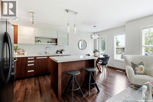 201 2007 Pohorecky Crescent, Saskatoon, SK - Indoor Photo Showing Kitchen With Upgraded Kitchen