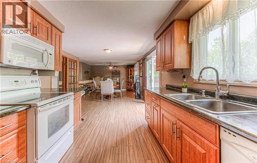 82 Roseneath Crescent, Kitchener, ON - Indoor Photo Showing Kitchen With Double Sink