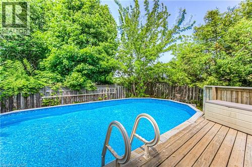 82 Roseneath Crescent, Kitchener, ON - Outdoor With Above Ground Pool