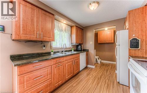 82 Roseneath Crescent, Kitchener, ON - Indoor Photo Showing Kitchen With Double Sink