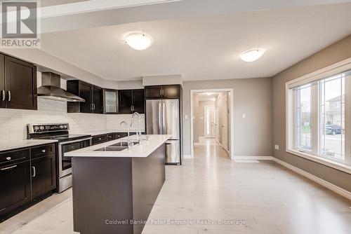 77 John Brabson Crescent, Guelph (Kortright East), ON - Indoor Photo Showing Kitchen With Double Sink