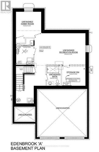Basement plan - 34 Harrow Lane, St. Thomas, ON - Other