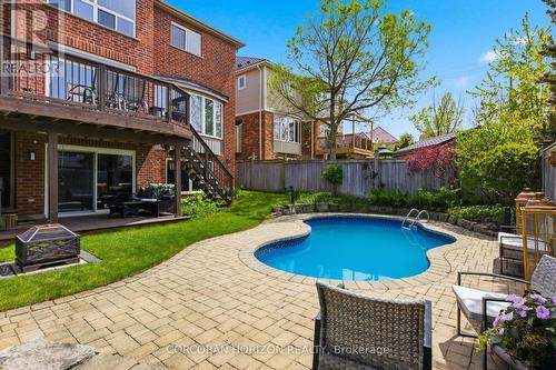 905 Marigold Court, Kitchener, ON - Outdoor With In Ground Pool With Deck Patio Veranda