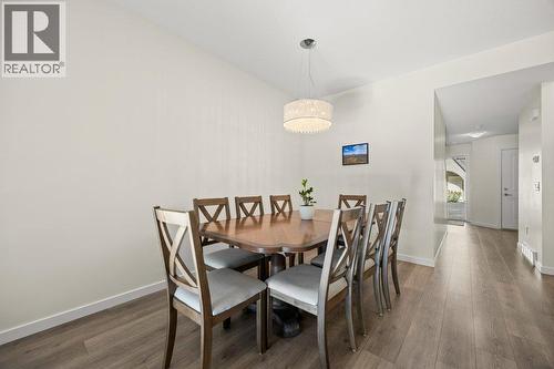 Dining room (furniture has since been removed) - 680 Old Meadows Road Unit# 74, Kelowna, BC - Indoor Photo Showing Dining Room