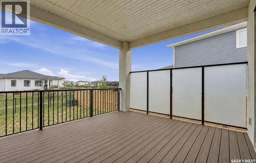 652 Pepper Bend, Saskatoon, SK - Outdoor With Deck Patio Veranda With Exterior