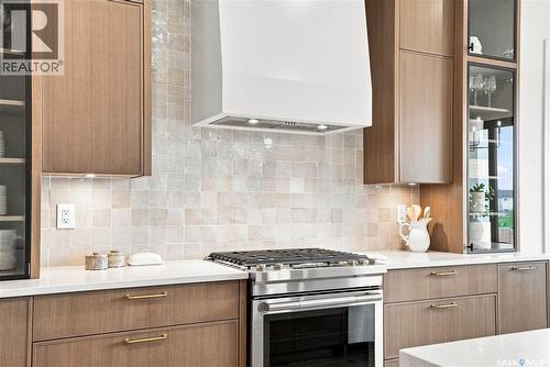 652 Pepper Bend, Saskatoon, SK - Indoor Photo Showing Kitchen With Upgraded Kitchen