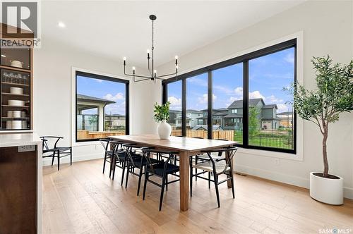 652 Pepper Bend, Saskatoon, SK - Indoor Photo Showing Dining Room