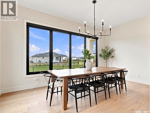 652 Pepper Bend, Saskatoon, SK - Indoor Photo Showing Dining Room