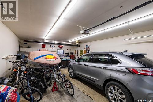 304 1St Street W, Milden, SK - Indoor Photo Showing Garage