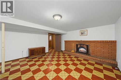 44 Tom Street, Hamilton, ON - Indoor With Fireplace