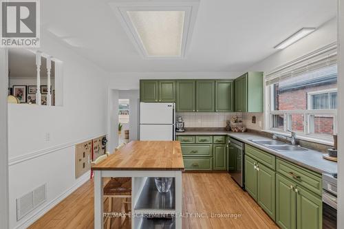 66 Paling Court, Hamilton, ON - Indoor Photo Showing Kitchen With Double Sink