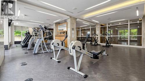 507 - 15 Stollery Pond Crescent, Markham, ON - Indoor Photo Showing Gym Room