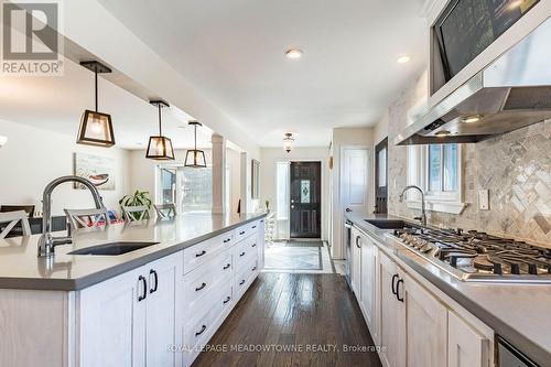 56 Sutter Avenue, Brampton, ON - Indoor Photo Showing Kitchen With Upgraded Kitchen