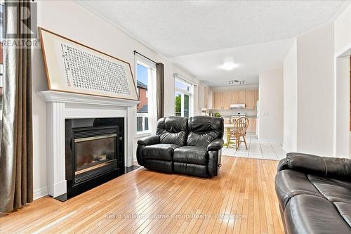 12 Thorndale Road, Brampton (Bram East), ON - Indoor Photo Showing Living Room With Fireplace