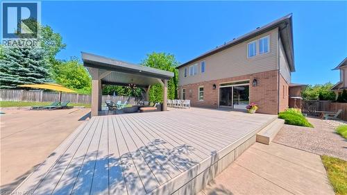 913 Valebrook Court, Kitchener, ON - Outdoor With Deck Patio Veranda
