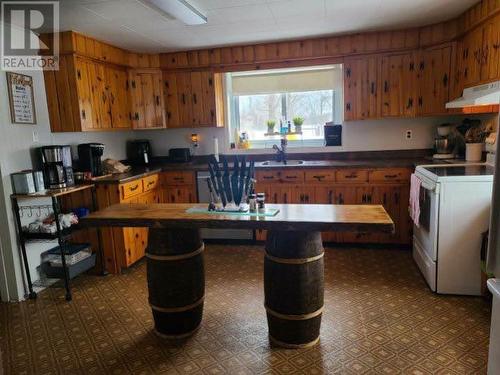 202 Allens Side Rd, Sault Ste. Marie, ON - Indoor Photo Showing Kitchen With Double Sink