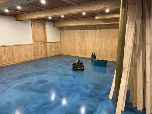 Salle - Ss-51 Rue Perreault E., Rouyn-Noranda, QC - Indoor Photo Showing Basement