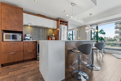 Kitchen - 507-211 Rue De La Rotonde, Montréal (Verdun/Île-Des-Soeurs), QC - Indoor Photo Showing Kitchen With Upgraded Kitchen